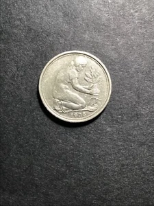 1978 D  Germany 50 Pfennig - Picture 1 of 4