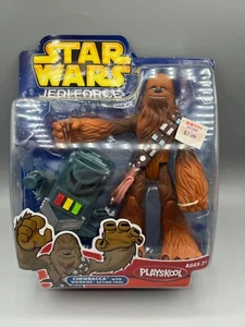 Star Wars Galactic Heroes & Playskool Jedi Force Chewbacca w/Wookiee Action Tool - Picture 1 of 4
