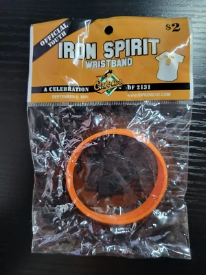 Nueva PULSERA IRON SPIRIT Cal Ripken 2131 Baltimore Orioles Naranja Pulsera MLB Foto 1 de 3