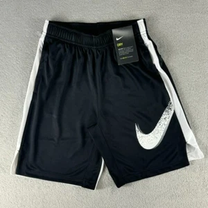 Nike Dominate Big Boys Dri-FIT Basketball Shorts AQ9567 Black/White Size Medium - Picture 1 of 5