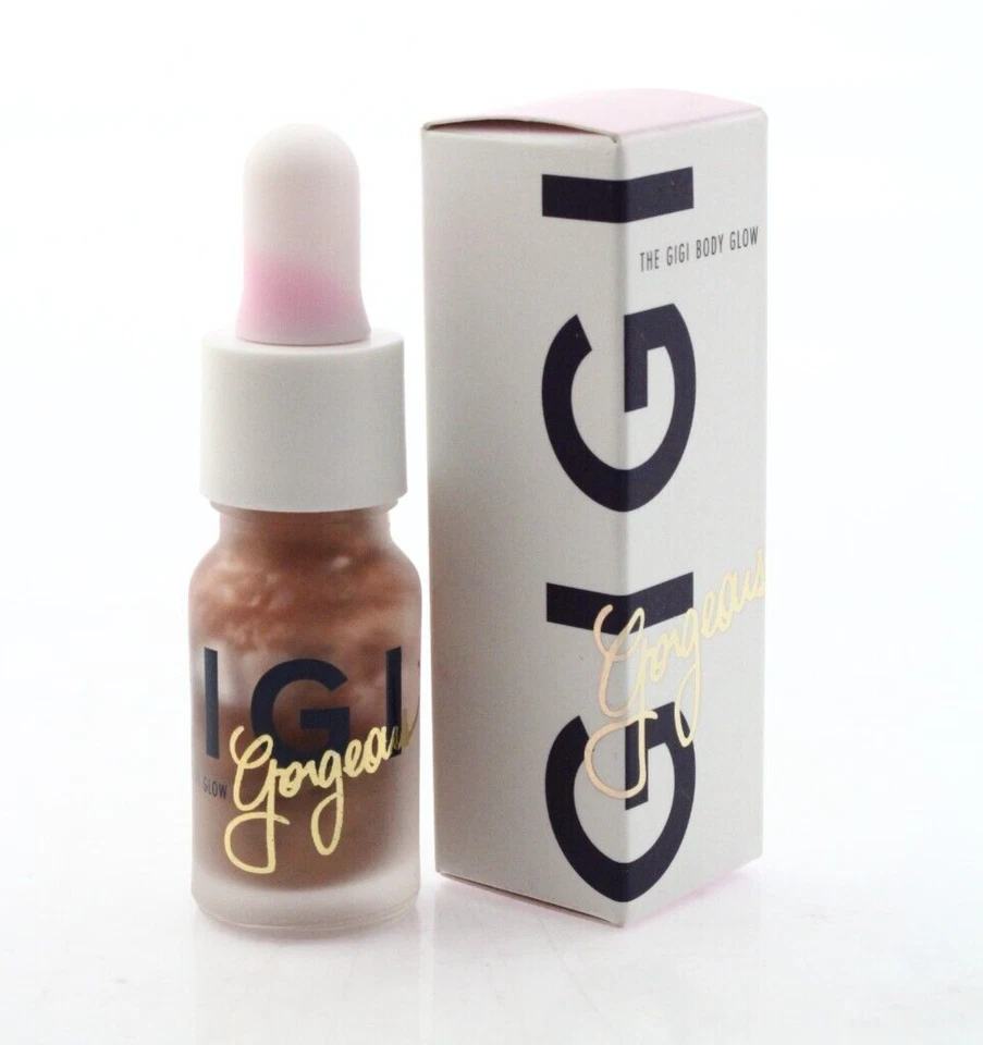 NEW / GIGI Gorgeous Cosmetics THE GIGI BODY GLOW Liquid Bronzer in Turnt - 3.1g - Image 1 of 2