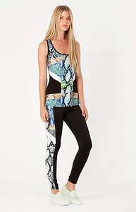 Hale Bob Black Neoprene Leggings | Reptile Print XXS NWT 5VTR8251 * - Picture 1 of 4