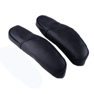 For Honda CRV Synthetic Leather Car Inner Seat Armrest Cover Shell Kit Black - Bild 1 von 4