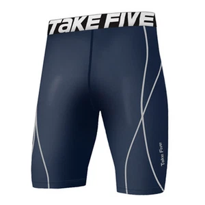 Take Five Herren Hautenge Kompressions Basisschicht Laufhose Leggings 034 - Bild 1 von 7