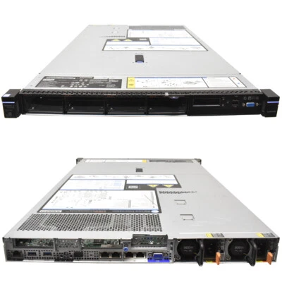 Lenovo System x3550 M5 Server Barebone no CPU no DDR4 2x Heatsink M5210 8x SFF - Image 1 of 3