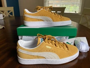 PUMA Women’s - Size 8 - Suede Honey Mustard - Picture 1 of 4