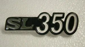 SL350 SIDE COVER BADGE for HONDA Brand New & Metal Emblem HS40 - Picture 1 of 2