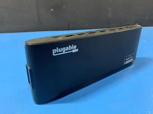 Plugable UD-6950H USB 3.0 Dual 4K Display Docking Station - Afbeelding 1 van 5