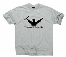 Thanks Wikipedia Laurea Diplom Divertente T-Shirt Maestro Bachelor Diploma
