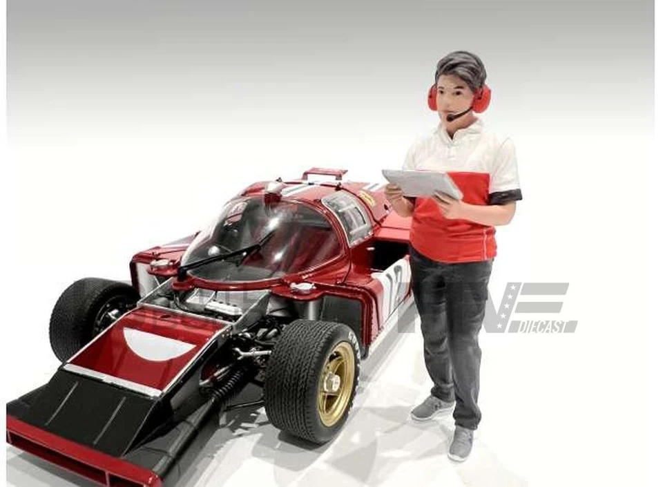 AMERICAN DIORAMA 1/18 - FIGURINES DIORAMA FIGURE SERIES - RACE CREW III 19003 - Photo 1/1