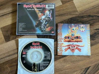 IRON MAIDEN The Clairvoyant / Infinite Dreams OOP 1990 UK CD EP live trks (used) - Image 1 of 4
