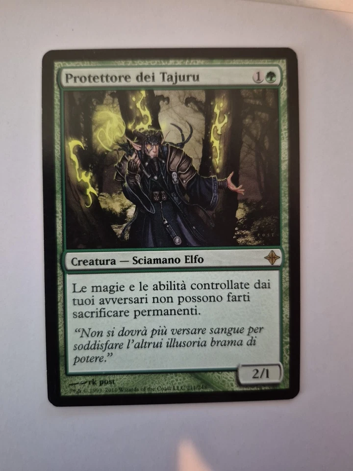 1x Protettore dei Tajuru, Italian Tajuru Preserver Rise of the Eldrazi NM x1 - Image 1 of 1