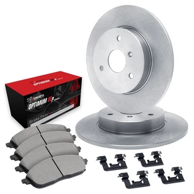 For Smart Fortwo 05-15 R1 Concepts WFUH1-63150 Front Brake Kit w Optimum Pads - Изображение 1 из 2