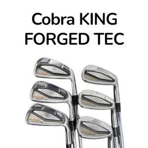 [Cobra KING] FORGED TEC Iron Set 6pcs 5-6-7-8-9-Pw Flex S Dynamic Gold Pro S200 - Picture 1 of 24