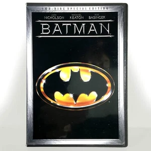 Batman (2-Disc DVD, 1989, Widescreen, Special Ed) Like New !    Jack Nicholson - Picture 1 of 4
