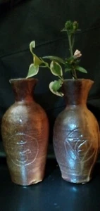 Beautiful, Petuned pottery, Japan style Water Vases!! Just lovely!!! - Picture 1 of 4