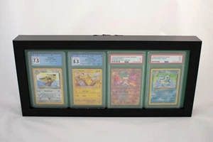 Estuche de exhibición de tarjetas deportivas negro con clasificación verde - PSA, BGS, CGC, HGA, GMA - Imagen 1 de 2