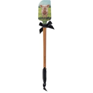 Pig Double Sided Silicone Spatula - Picture 1 of 5