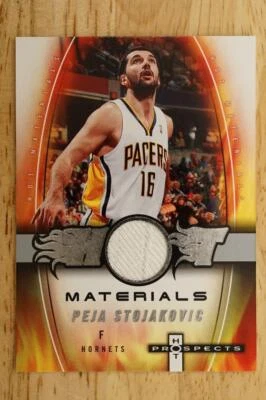 Camisas Fleer Hot Prospects Hot Materials 2006-07 HM-PS Peja Stojakovic 41/50 - Imagem 1 de 2