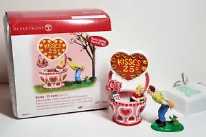 Dept 56 Kisses 25 Cents 55215 Kissing Booth Snow Village Valentine's Day WORKS - Picture 1 of 14