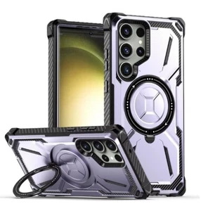 For Samsung S24 S23 S24 Magnetic Phone Case Magsafe  Wireless Charge Shockproof - Picture 1 of 10