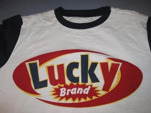 Lucky Brand Shirt Boys Medium (10-12) It's Never Been So Much Fun! - New No Tags - Picture 1 of 4