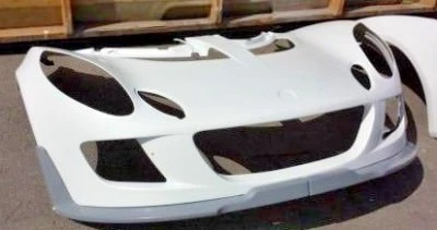 ALERÓN DIVISOR DELANTERO DOS PIEZAS LOTUS EXIGE 2010-2011 PC-92 Foto 1 de 4