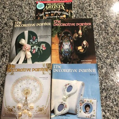Lot 4 The Decorative Painter Magazine 1982-1991 Very Good See Details - Image 1 of 4