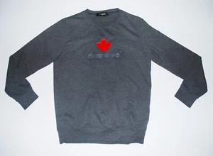 Sudadera Jersey Gris Pequeña Dsquared2 Para Hombre Excelente Genuina Hecha en Italia ✅ - Imagen 1 de 5