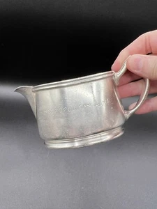 Antique Reed & Barton “Metropolitan Line” Railway Diner Car Creamer, Silver - Picture 1 of 11