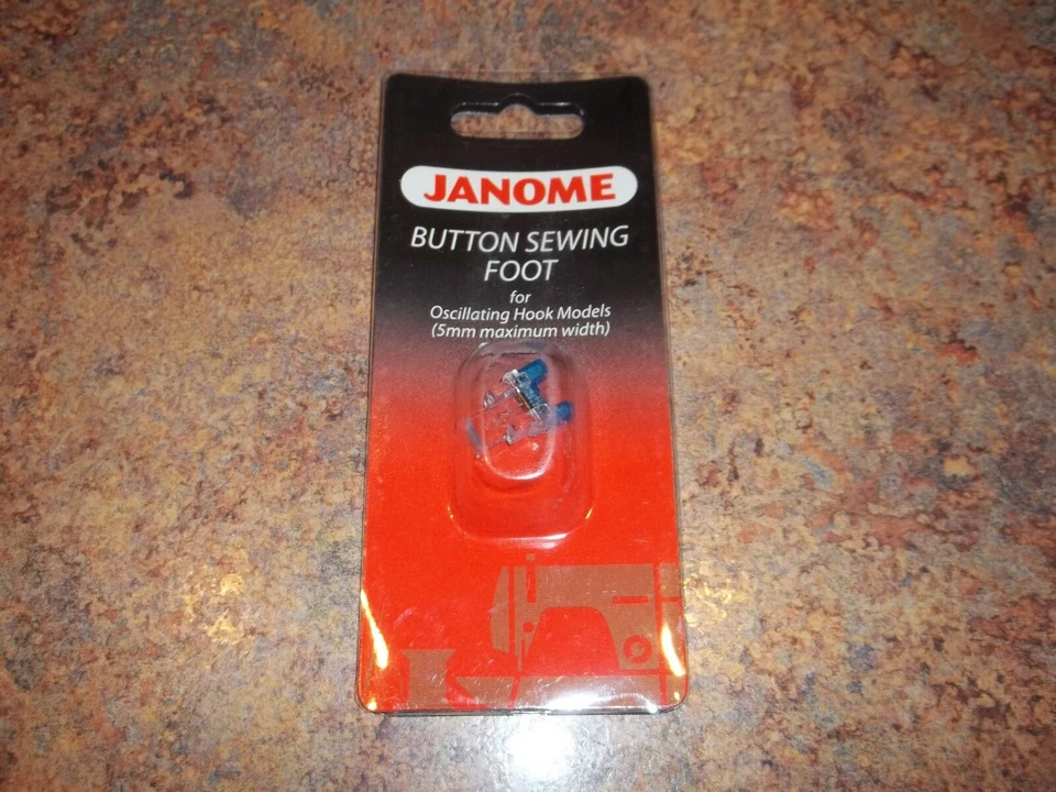 Janome 200131007 кнопка шитья ноги для колеблющийся крюк модели 5 мм новый подлинный - Изображение 1 из 1