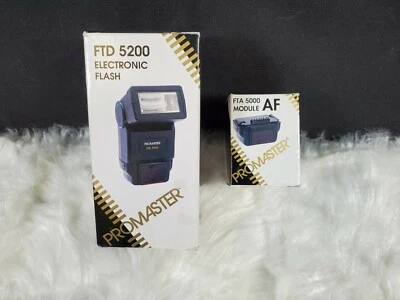 Promaster 5200 Electronic Flash with FTA 5000 Module AF - Image 1 of 4