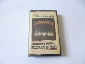 PHIL COLLINS ~ SERIOUS HITS...LIVE ~ VIRGIN 1990 UK POP ROCK CASSETTE TAPE - Picture 1 of 6