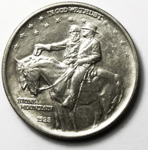 Medio dólar conmemorativo Stone Mountain 1925 50c sin circular - Imagen 1 de 2