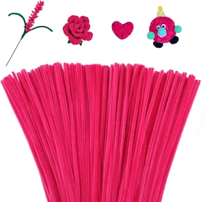 200Pcs Pipe Cleaners,Pipe Cleaners Chenille Stems for Craft, Fuzzy Sticks Christ - Picture 1 of 7