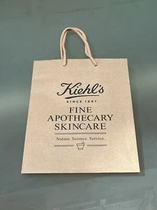 Kiehls - Fine Apothecary Skincare Gift Bag. H25cm-W20cm-D10cm. VGC Used - Picture 1 of 5