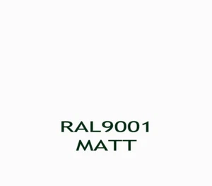 Militärfarbe Kunstharzlack Bundeswehr RAL 9001 Cremeweiß matt KH1000M - Bild 1 von 1