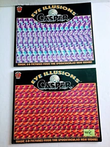 Lot of 2 Casper Eye Ilusions, Paperback (1995) - Picture 1 of 9