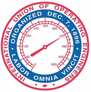 International Union of Operating Engineers UNION Labor AUFKLEBER Aufkleber 4" HARTE MÜTZE - Bild 1 von 1