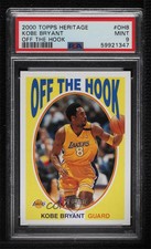 2000-01 Topps Heritage Off the Hook Kobe Bryant #OH8 PSA 9 MINT HOF