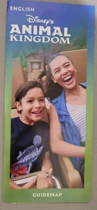 NEW 2024 Walt Disney World Disney's Animal Kingdom Theme Park Map ENGLISH 051224 - Picture 1 of 2