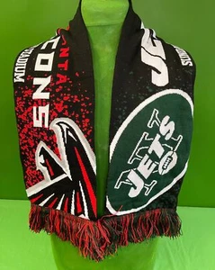 NFL Atlanta Falcons vs New York Jets 2021 International Series Schal Neu mit Etikett - Bild 1 von 2
