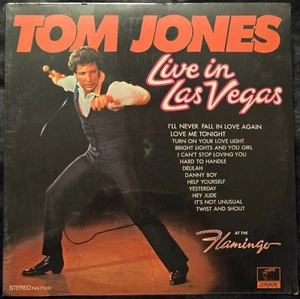 TOM JONES ~ LIVE IN LAS VEGAS ~ SEALED LP 1969 - Picture 1 of 3
