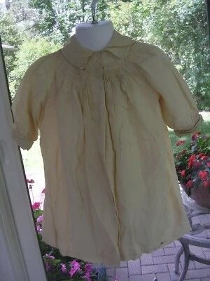 #R ANTIQUE VINTAGE OLD Baby Christening Victorian Silk Crepe Coat Cape - Image 1 of 4