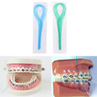 70Pcs/Box Dental Floss Threader Dental Traction Line 0.5mm Crown Brace Hoop
