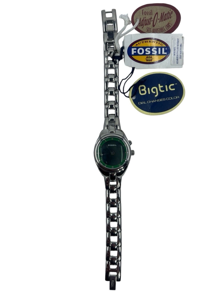 Silver Band Quartz Fossil Big Tic Wristwatches for sale | eBay Silver Band Quartz Fossil Big Tic Wristwatches for sale | eBay