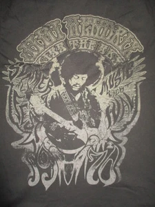 Retro JIMI HENDRIX All American Music Festival KISS THE SKY (LG) T-Shirt - Picture 1 of 2