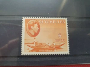 Seychelles 1938 6c naranja, con bisagras como nuevo - Imagen 1 de 1