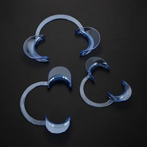 Dental C-shape Cheek Retractor Teeth Whitening Mouth Opener Spreader Lip S Size - Picture 1 of 11