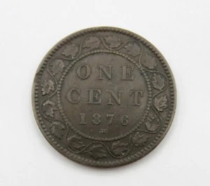 1876-H -EXTREM SCHÖN KANADA GROSSER CENT-    - Bild 1 von 2